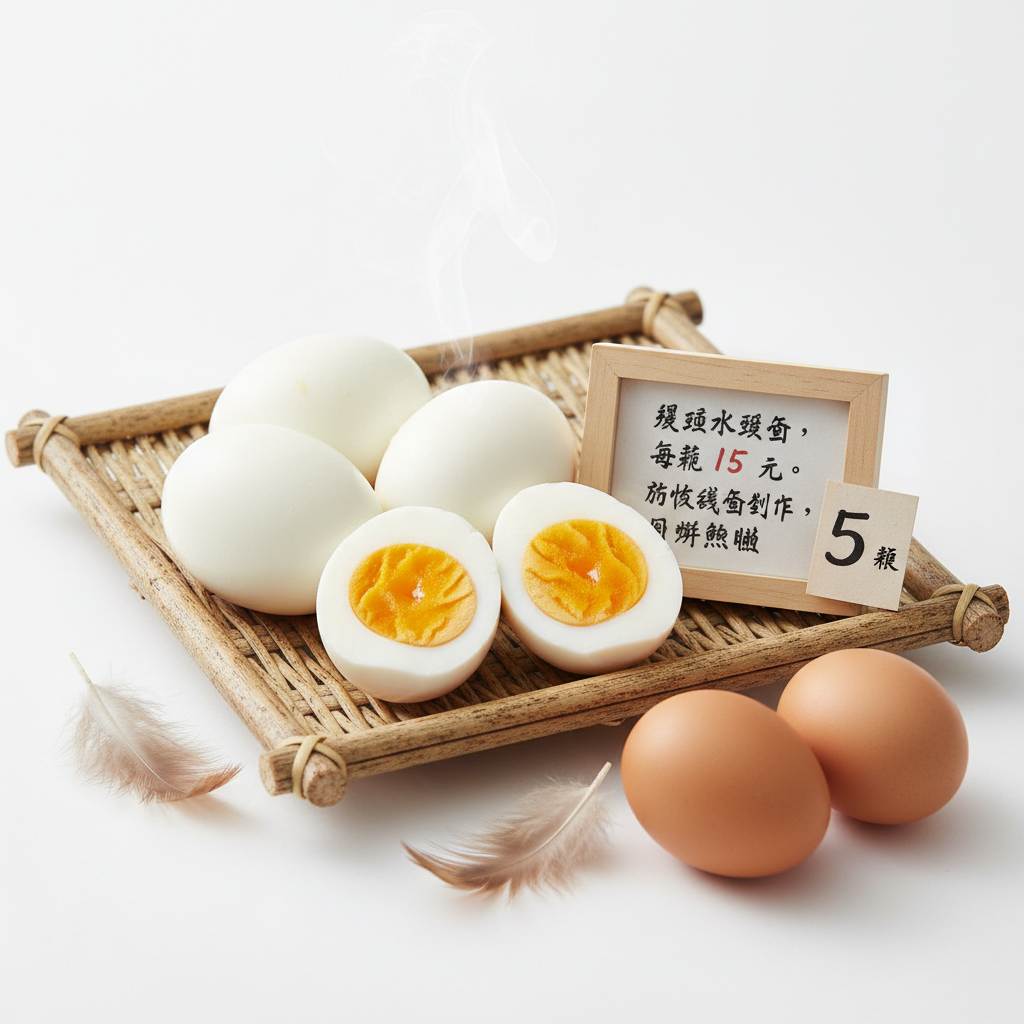 水煮蛋 5 顆